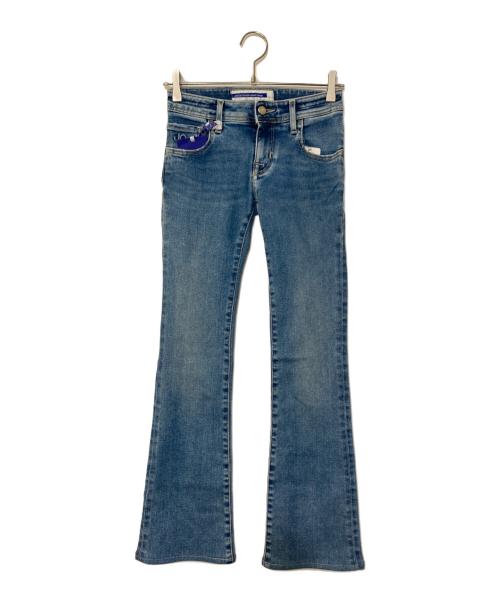 JACOB COHEN（ヤコブコーエン）JACOB COHEN (ヤコブコーエン) Viv low bootcut jeans ブーツカットジーンズ インディゴ サイズ:24の古着・服飾アイテム