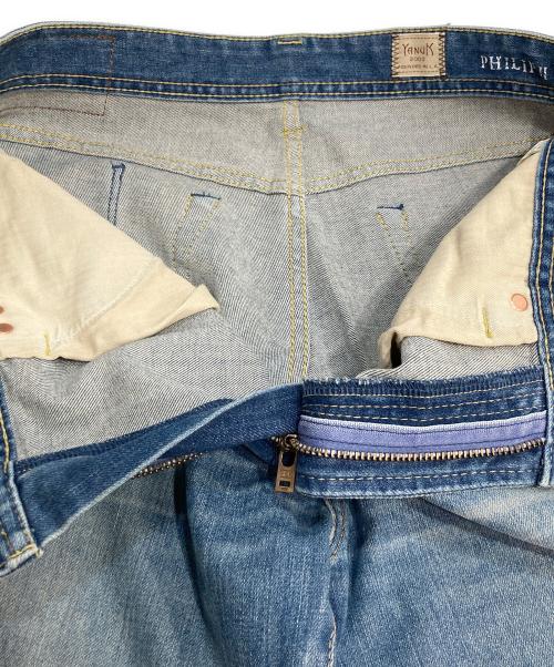 YANUK（ヤヌーク）YANUK (ヤヌーク) PREMIUM2 テーパードデニムパンツ インディゴ サイズ:32の古着・服飾アイテム