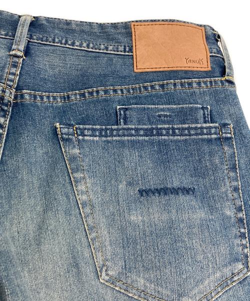 YANUK（ヤヌーク）YANUK (ヤヌーク) PREMIUM2 テーパードデニムパンツ インディゴ サイズ:32の古着・服飾アイテム