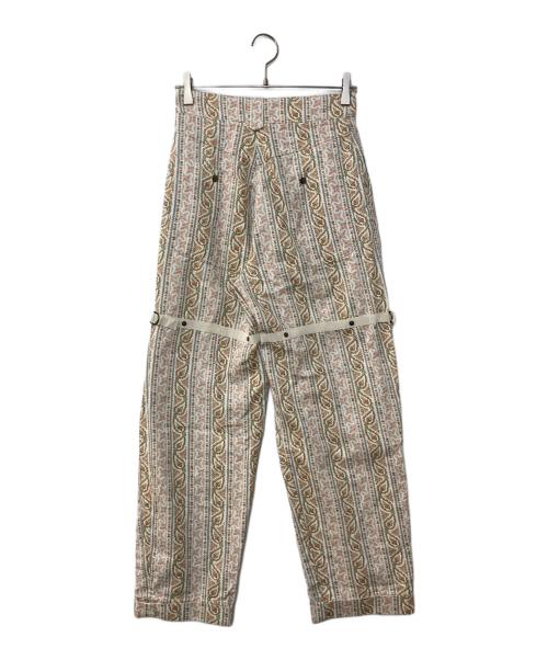 ETRO（エトロ）ETRO (エトロ) Paisley High-rise Cotton Pants ホワイト サイズ:40の古着・服飾アイテム
