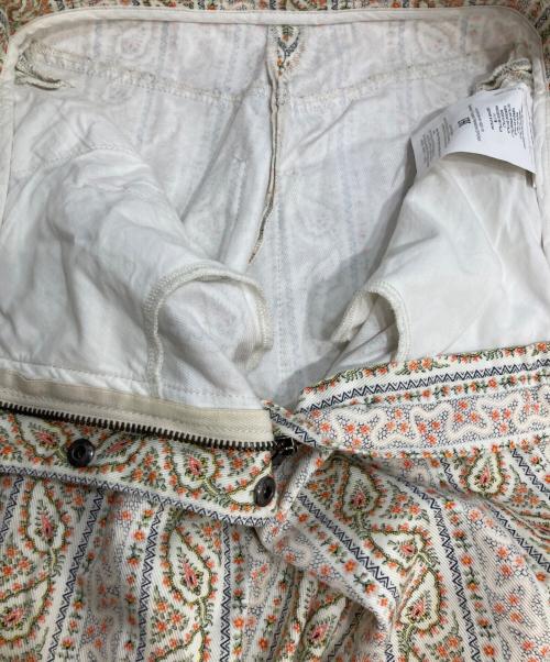 ETRO（エトロ）ETRO (エトロ) Paisley High-rise Cotton Pants ホワイト サイズ:40の古着・服飾アイテム