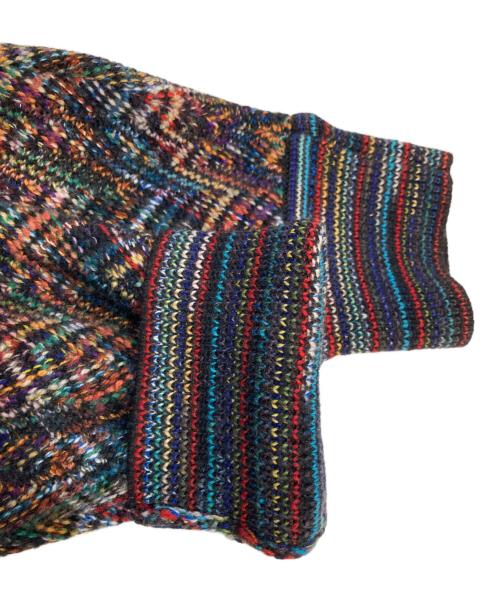 missoni（ミッソーニ）missoni (ミッソーニ) ニットカーディガン ネイビー サイズ:Mの古着・服飾アイテム
