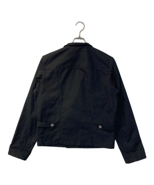 agnes b homme（アニエスベーオム）agnes b homme (アニエスベーオム) ダブルブレストジャケット ブラック サイズ:1の古着・服飾アイテム