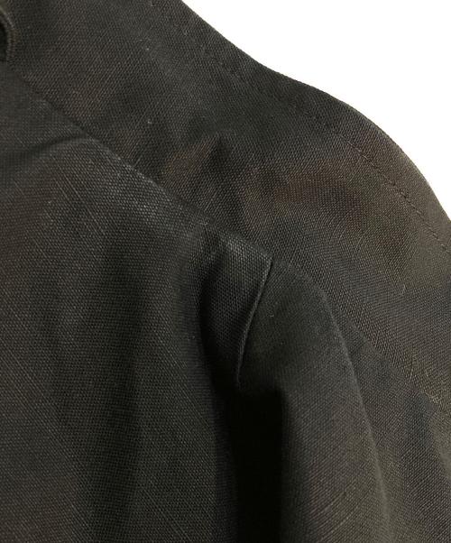 agnes b homme（アニエスベーオム）agnes b homme (アニエスベーオム) ダブルブレストジャケット ブラック サイズ:1の古着・服飾アイテム