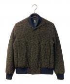 PS Paul SmithＰＳポールスミス）の古着「総柄ブルゾン」｜ブラウン