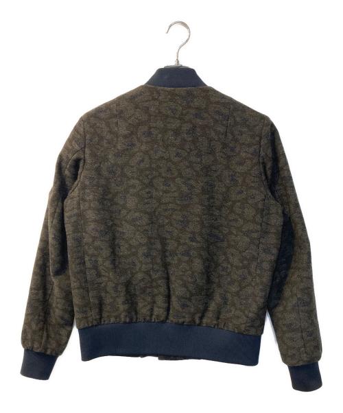 PS Paul Smith（ＰＳポールスミス）PS Paul Smith (ＰＳポールスミス) 総柄ブルゾン ブラウン サイズ:Mの古着・服飾アイテム