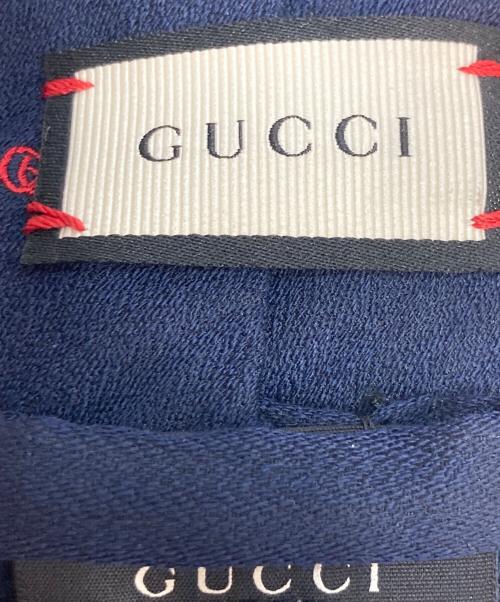 GUCCI（グッチ）GUCCI (グッチ) GGロゴネクタイ ネイビー サイズ:なしの古着・服飾アイテム