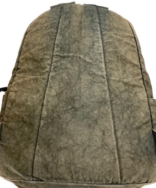 stussy（ステューシー）stussy (ステューシー) CANVAS BACKPACK キャンバス バックパック カーキの古着・服飾アイテム
