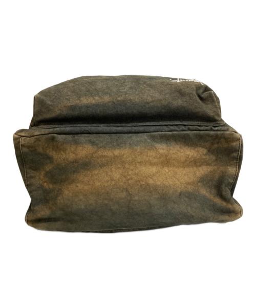 stussy（ステューシー）stussy (ステューシー) CANVAS BACKPACK キャンバス バックパック カーキの古着・服飾アイテム