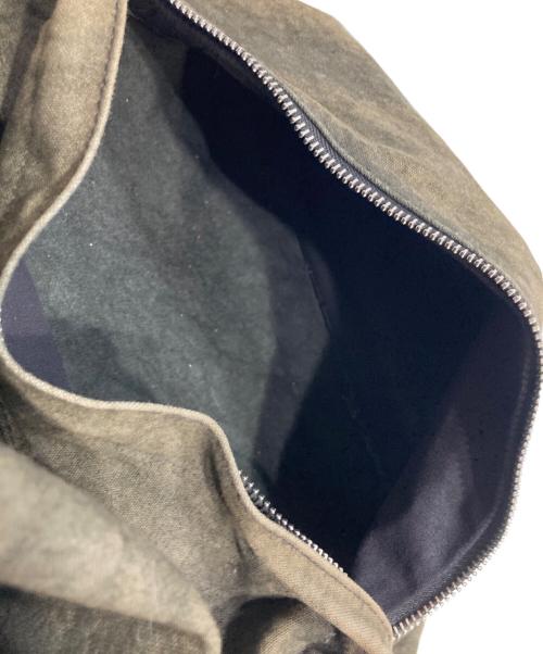 stussy（ステューシー）stussy (ステューシー) CANVAS BACKPACK キャンバス バックパック カーキの古着・服飾アイテム