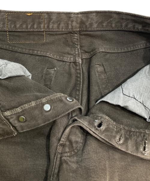 LEVI'S（リーバイス）LEVI'S (リーバイス) 後染め501 デニムパンツ ブラウン サイズ:32の古着・服飾アイテム