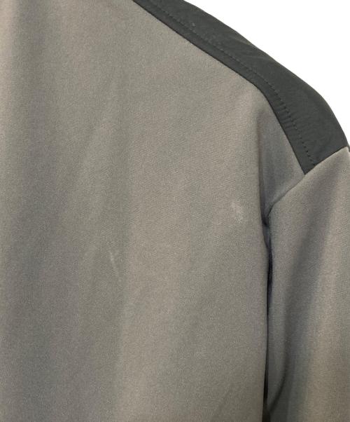 DESCENTE GOLF（デサントゴルフ）DESCENTE GOLF (デサントゴルフ) ナイロンストレッチフルジップジャージージャケット グレー サイズ:Mの古着・服飾アイテム
