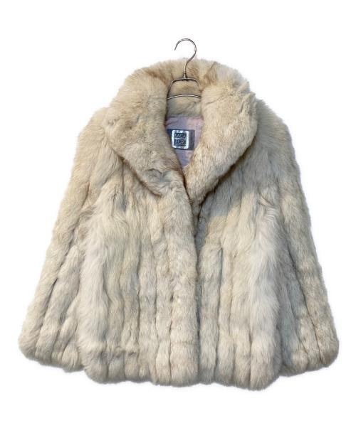 SAGA FOX（サガフォックス）SAGA FOX (サガフォックス) ファーコート ホワイト サイズ:Mの古着・服飾アイテム
