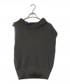 L'appartementアパルトモン）の古着「ASYMMETRY KNIT アシンメトリーニット」｜グレー