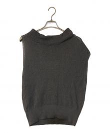 L'appartement（アパルトモン）の古着「ASYMMETRY KNIT アシンメトリーニット」｜グレー