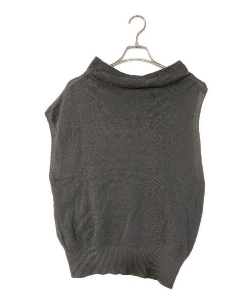 L'appartement（アパルトモン）L'appartement (アパルトモン) ASYMMETRY KNIT アシンメトリーニット グレー サイズ:なしの古着・服飾アイテム