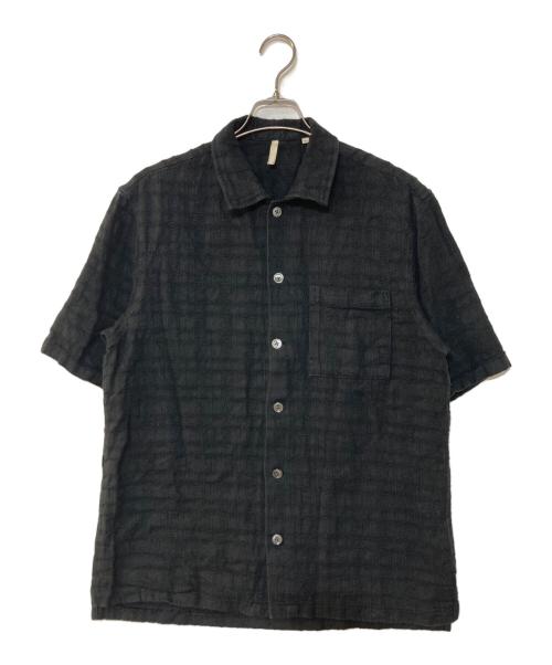 SUNFLOWER（サンフラワー）SUNFLOWER (サンフラワー) SPACEY SS SHIRT スペイシー SS シャツ ブラック サイズ:Mの古着・服飾アイテム