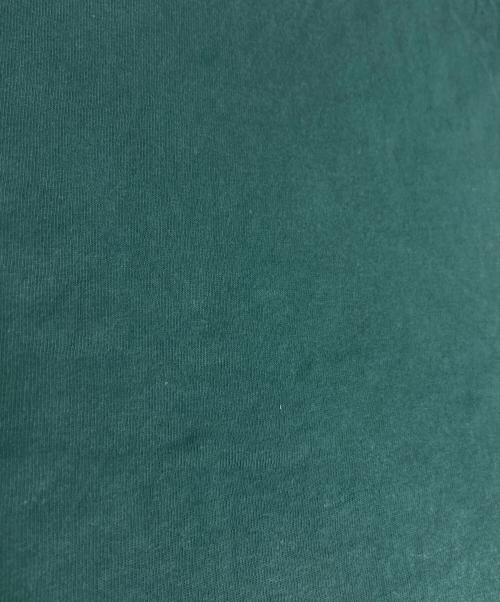 Champion（チャンピオン）Champion STARBUCKS COFFEE BEAMS (ビームス) Champion × STARBUCKS COFFEE × BEAMS Printed T-shirt コラボTシャツ グリーン サイズ:Lの古着・服飾アイテム