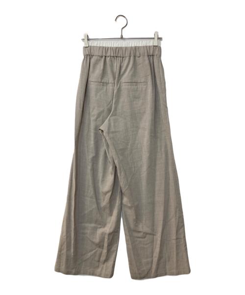 MAISON SPECIAL（メゾンスペシャル）MAISON SPECIAL (メゾンスペシャル) Easy Double Waist Pants/イージーダブルウエストパンツ ベージュ サイズ:38の古着・服飾アイテム