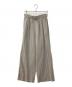 MAISON SPECIAL（メゾンスペシャル）の古着「Easy Double Waist Pants/イージーダブルウエストパンツ」｜ベージュ