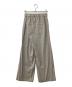 MAISON SPECIAL (メゾンスペシャル) Easy Double Waist Pants/イージーダブルウエストパンツ ベージュ サイズ:38：5000円