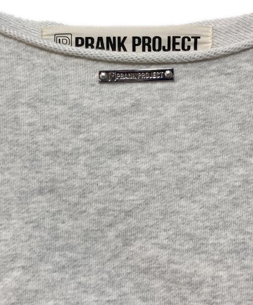 PRANK PROJECT（プランクプロジェクト）PRANK PROJECT (プランクプロジェクト) Wide Over Sweatshirt ワイドオーバースウェット グレー サイズ:FREEの古着・服飾アイテム