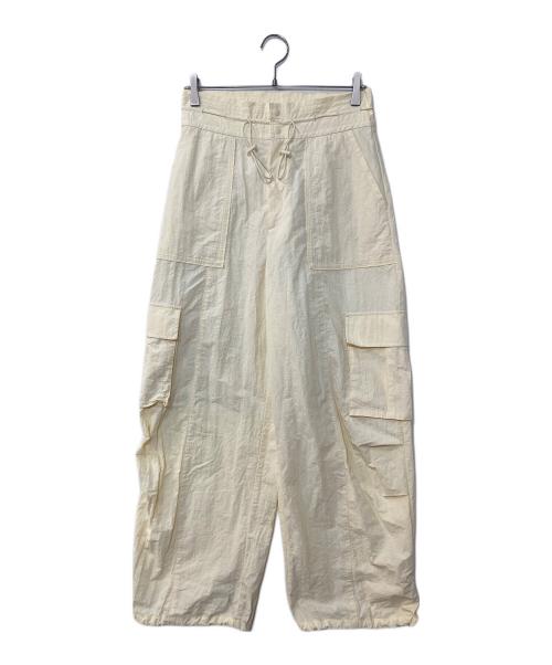MAISON SPECIAL（メゾンスペシャル）MAISON SPECIAL (メゾンスペシャル) Drawstring Cocoon Cargo Pants/ドローストーリングコクーンカーゴパンツ アイボリー サイズ:38の古着・服飾アイテム