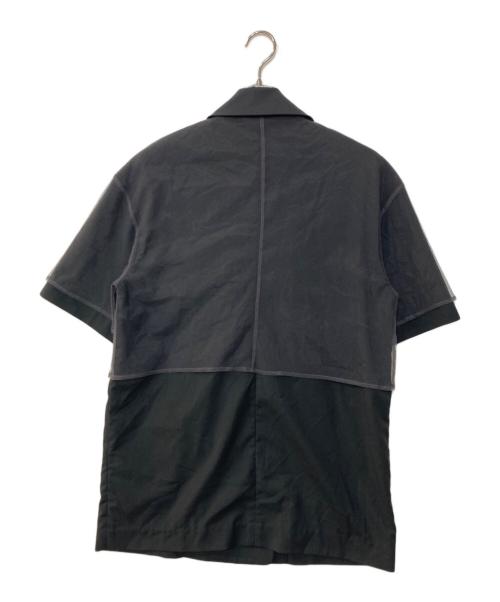 MAISON SPECIAL（メゾンスペシャル）MAISON SPECIAL (メゾンスペシャル) See-through Layered Half Sleeve Jacket/シースルーレイヤードハーフスリーブジャケット ブラック サイズ:FREEの古着・服飾アイテム