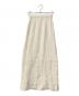 MAISON SPECIAL (メゾンスペシャル) Washer Pleats Maxi Skirt ワッシャープリーツマキシスカート アイボリー サイズ:FREE：5000円