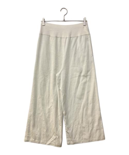 BEARDSLEY（ビアズリー）BEARDSLEY (ビアズリー) マルチウエストリブパンツ アイボリー サイズ:1の古着・服飾アイテム