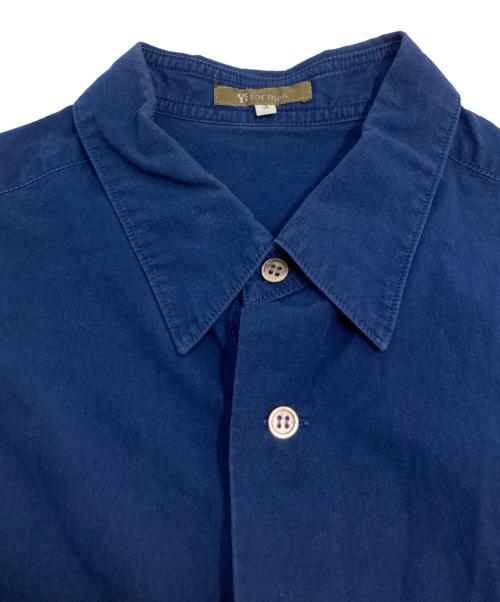 Y's for men（ワイズフォーメン）Y's for men (ワイズフォーメン) 80~90's ポケットシャツ ネイビー サイズ:3の古着・服飾アイテム
