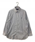 POLO RALPH LAURENポロ・ラルフローレン）の古着「CLASSIC FIT TEXTURED SHIRT」｜ブルー