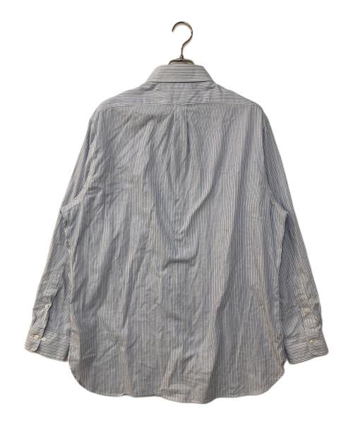 POLO RALPH LAUREN（ポロ・ラルフローレン）POLO RALPH LAUREN (ポロ・ラルフローレン) CLASSIC FIT TEXTURED SHIRT ブルー サイズ:17 1/2の古着・服飾アイテム