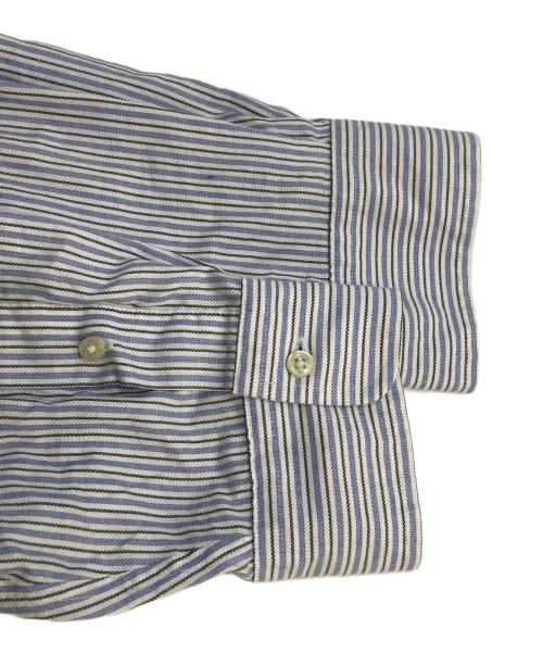 POLO RALPH LAUREN（ポロ・ラルフローレン）POLO RALPH LAUREN (ポロ・ラルフローレン) CLASSIC FIT TEXTURED SHIRT ブルー サイズ:17 1/2の古着・服飾アイテム