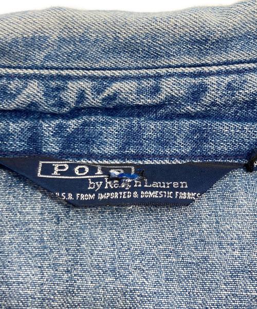 POLO RALPH LAUREN（ポロ・ラルフローレン）POLO RALPH LAUREN (ポロ・ラルフローレン) 80's デニムスイングトップ インディゴ サイズ:XXLの古着・服飾アイテム