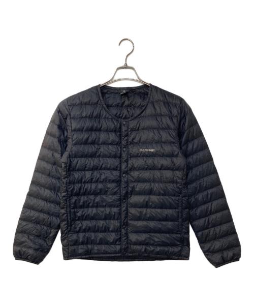 mont-bell（モンベル）mont-bell (モンベル) スペリオダウン ラウンドネックジャケット ブラック サイズ:Sの古着・服飾アイテム