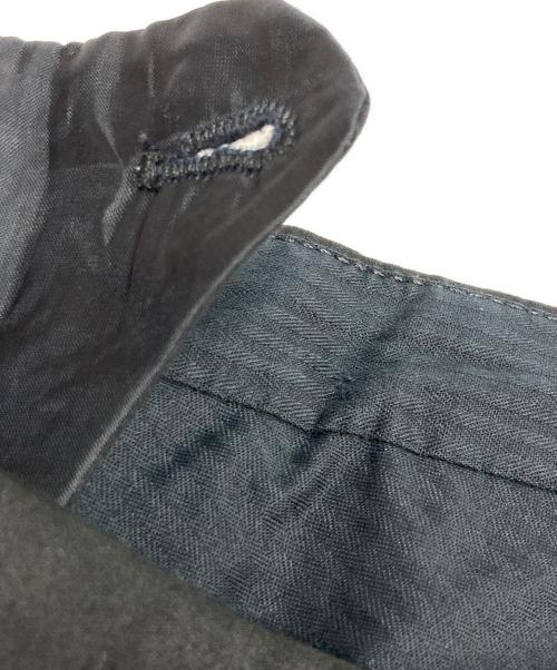 PRADA（プラダ）PRADA (プラダ) センタープレステーパードスラックス ブラック サイズ:38の古着・服飾アイテム