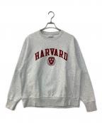 Champion REVERSE WEAVEチャンピオン リバース ウィーブ）の古着「カレッジロゴスウェット」｜グレー