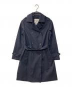 Traditional Weatherwearトラディショナルウェザーウェア）の古着「QUEENSBURY トレンチコート」｜ネイビー