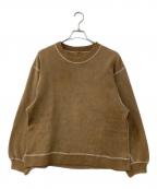 yokosakamotoヨウコサカモト）の古着「BIG SWEAT クルーネックスウェット」｜オリーブ