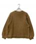 YOKOSAKAMOTO (ヨウコサカモト) BIG SWEAT クルーネックスウェット オリーブ サイズ:S：6000円