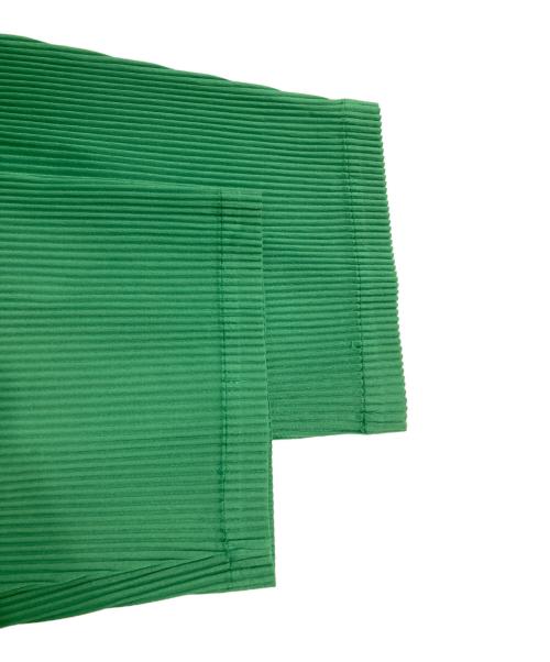 ISSEY MIYAKE（イッセイミヤケ）ISSEY MIYAKE (イッセイミヤケ) 90s プリーツパンツ グリーン サイズ:不明の古着・服飾アイテム