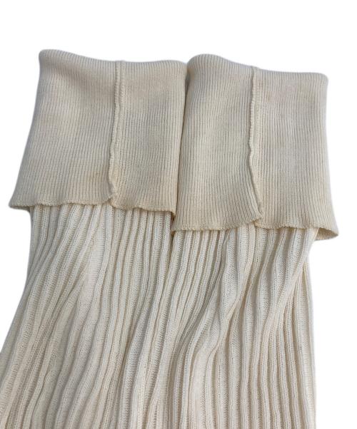 Maison Margiela（メゾンマルジェラ）Maison Margiela (メゾンマルジェラ) リブカーディガン アイボリー サイズ:Mの古着・服飾アイテム