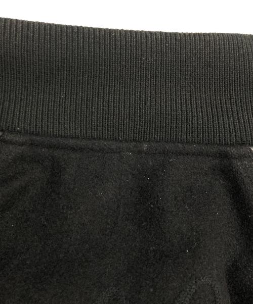 SWAGGER（スワッガー）SWAGGER (スワッガー) レザー切替スタジャン ブラック サイズ:Lの古着・服飾アイテム