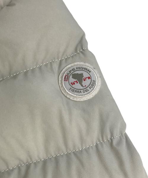 CAPE HORN（ケープホーン）CAPE HORN (ケープホーン) TIERRA SRL ダウンコート ライトグレー サイズ:40の古着・服飾アイテム