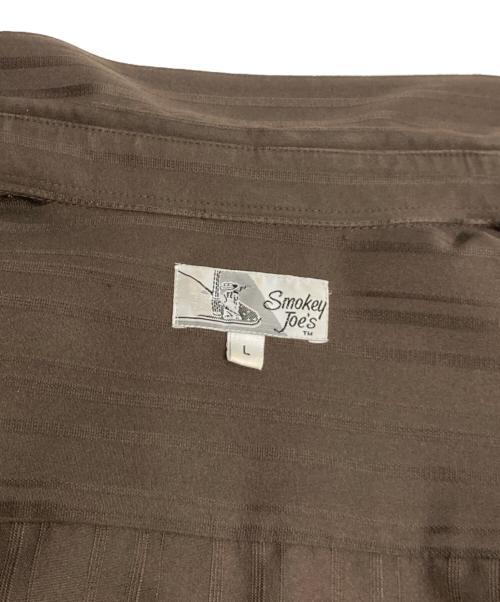 smokey joe's（スモーキージョーズ）Smokey Joe's (スモーキージョーズ) オーバーシャツ ブラウン サイズ:Lの古着・服飾アイテム