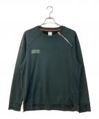 PAUL SMITHポールスミス）の古着「ジップギミックスウェット」｜グリーン