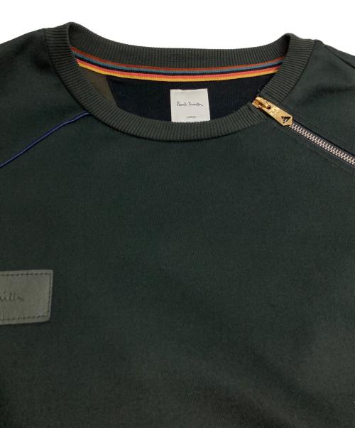 PAUL SMITH（ポールスミス）PAUL SMITH (ポールスミス) ジップギミックスウェット グリーン サイズ:Lの古着・服飾アイテム