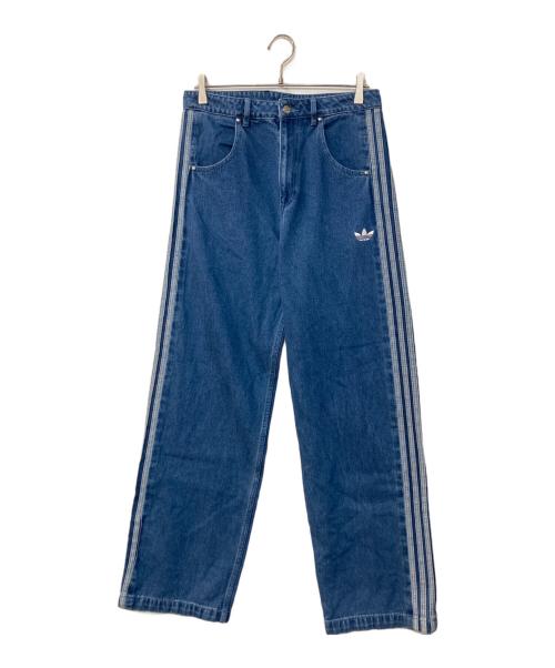 adidas（アディダス）adidas (アディダス) DENIM Firebird PANTS アディカラー デニム ファイヤーバードパンツ インディゴ サイズ:32の古着・服飾アイテム