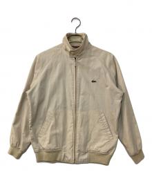 LACOSTE（ラコステ）の古着「スイングトップ ブルゾン」｜ベージュ